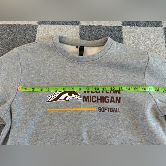 Adidas Western Michigan Gray Crewneck - Picture 7 of 8